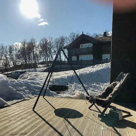 Moderne Bjerghytte Med Fantastisk Udsigt I * Rauland