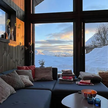 Modern With View In Feriehus Rauland
